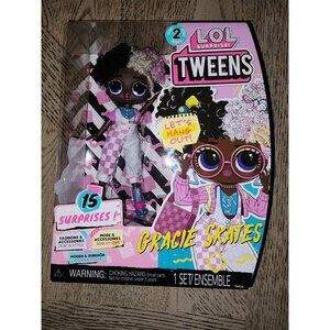 LOL Surprise OMG Tweens Series 2 Gracie Skates Fashion Doll w/15 Surprises Gift